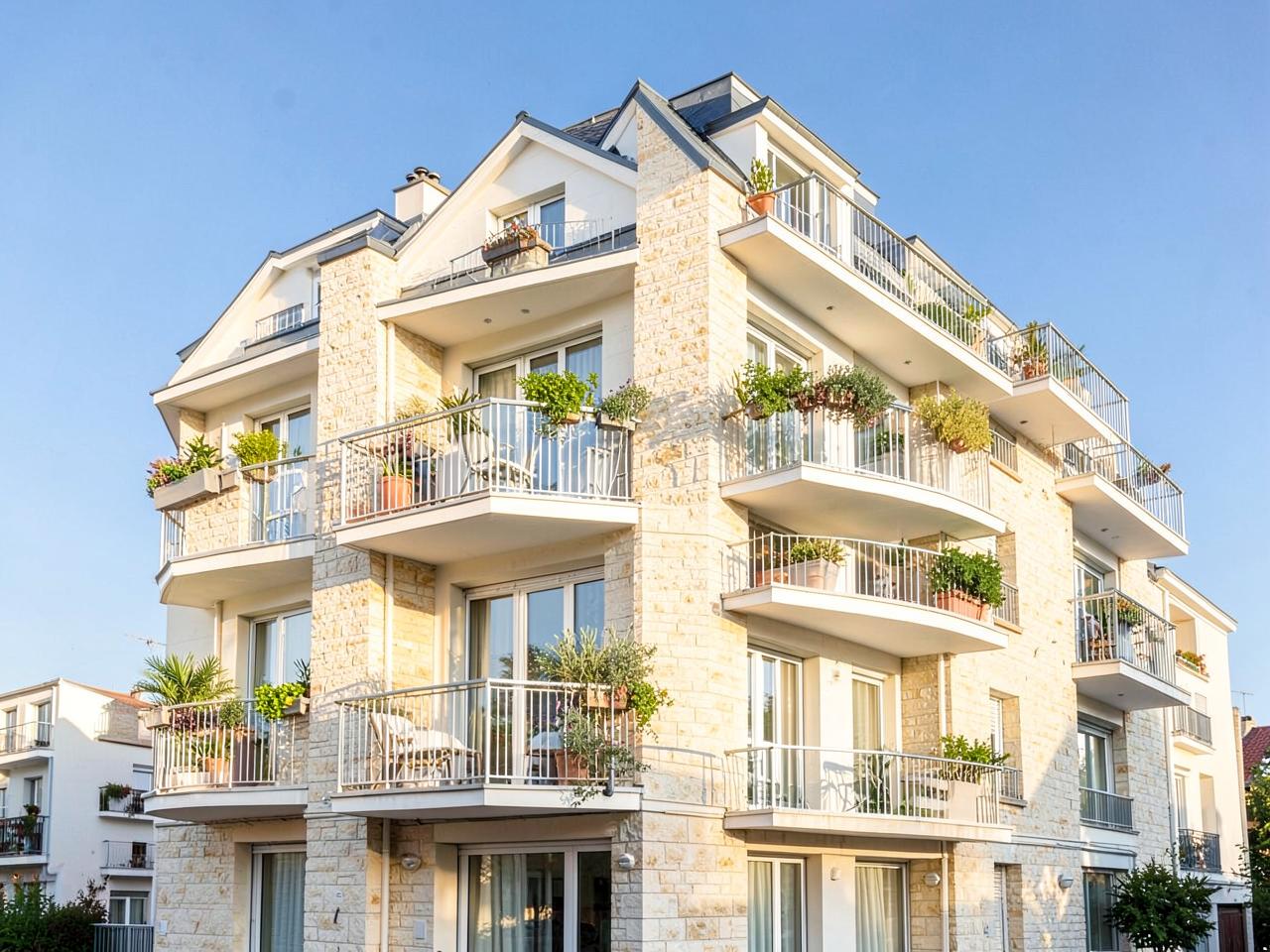 Résidence d'appartements moderne et bien entretenue